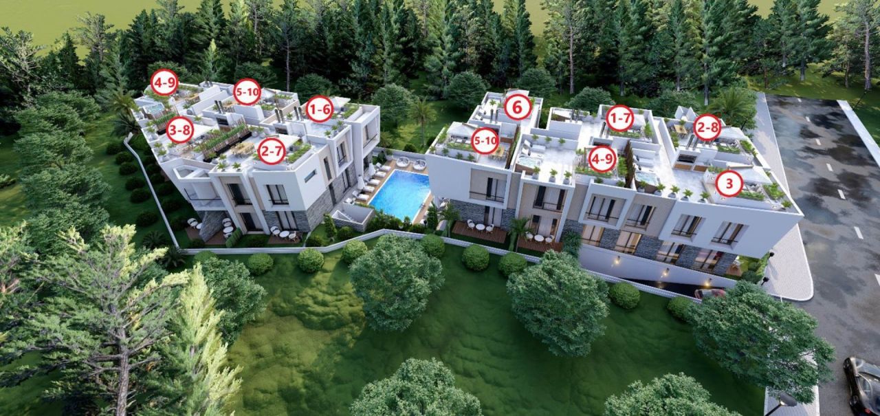 Апартаменты в Алсанджаке, Кипр, 79.5 м² - фото 15