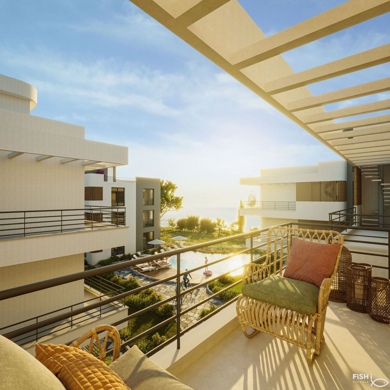 Апартаменты в Кирении, Кипр, 95 м² - фото 15