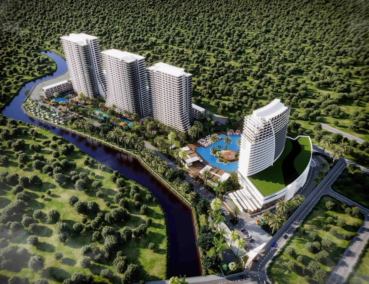 Апартаменты в Фамагусте, Кипр, 63 м² - фото 16