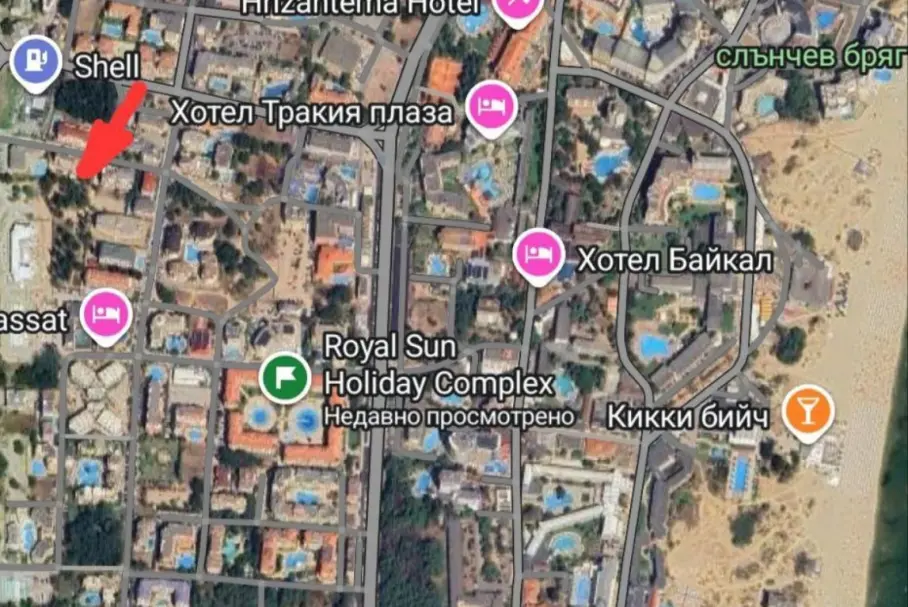 Квартира на Солнечном берегу, Болгария, 47 м² - фото 10