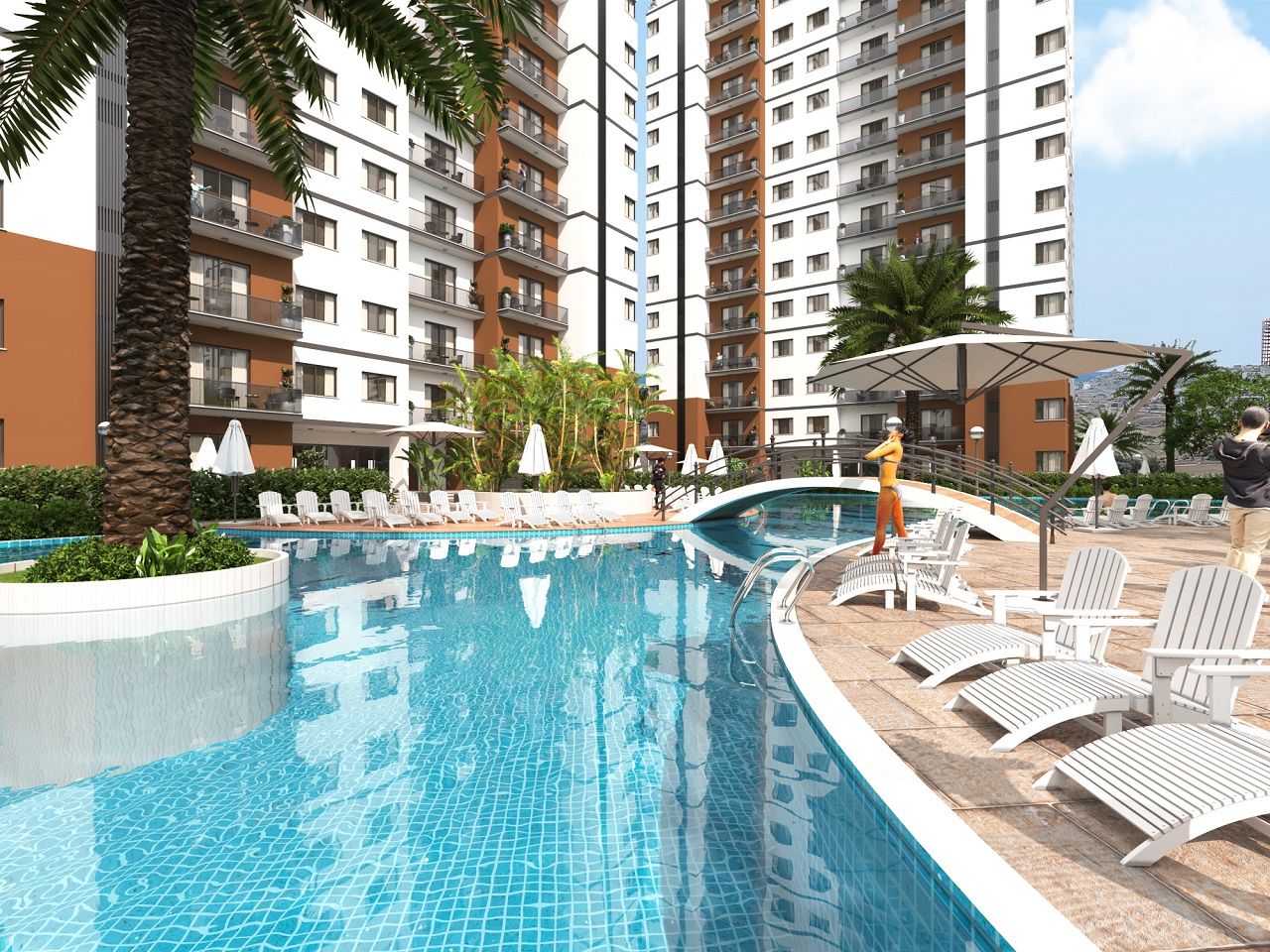 Апартаменты в Фамагусте, Кипр, 45 м² - фото 17