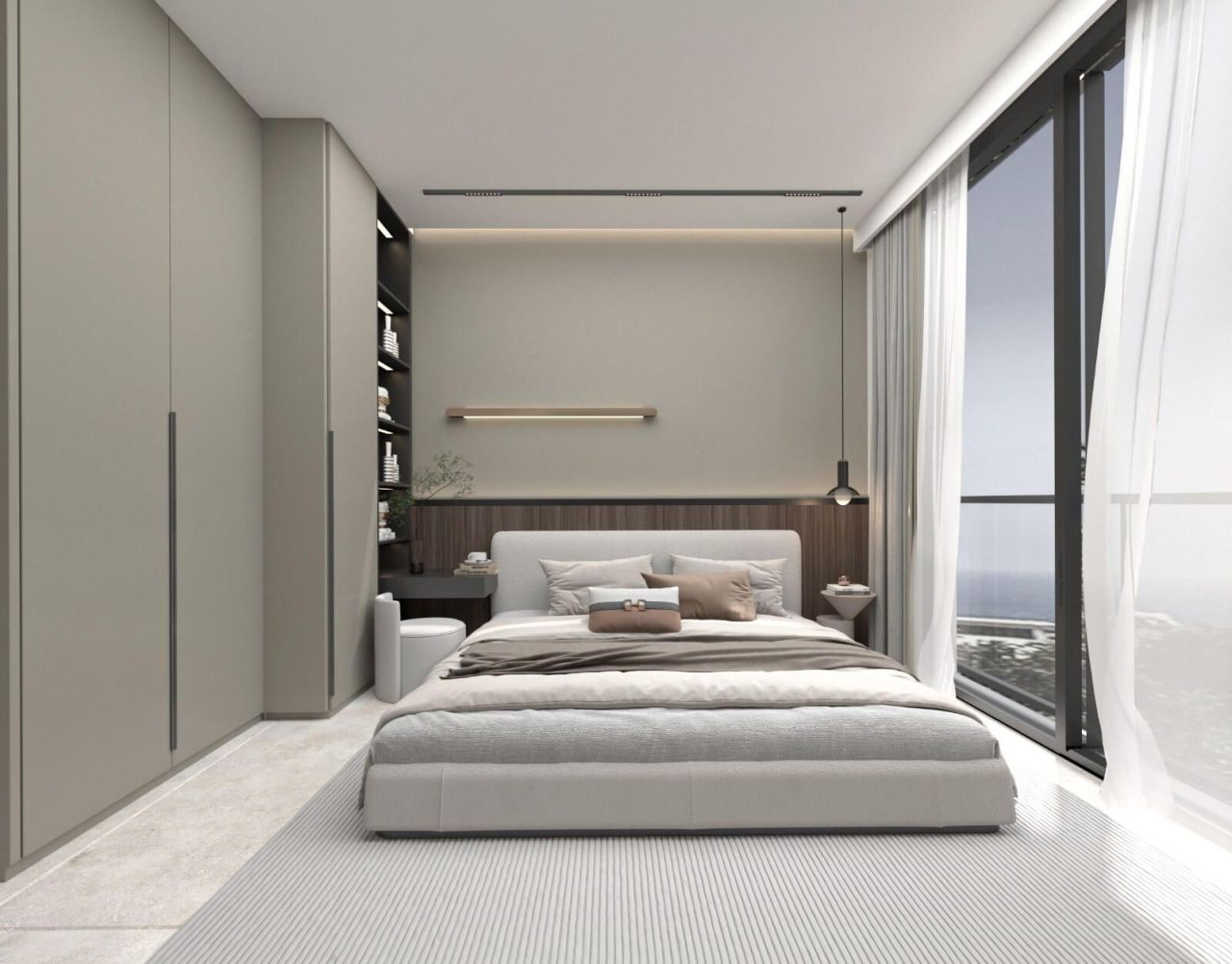 Апартаменты в Кирении, Кипр, 48 м² - фото 17