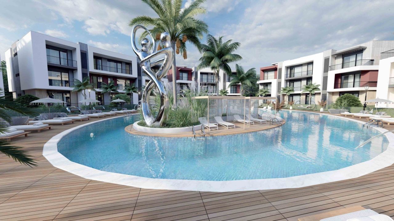 Апартаменты в Кирении, Кипр, 55 м² - фото 18