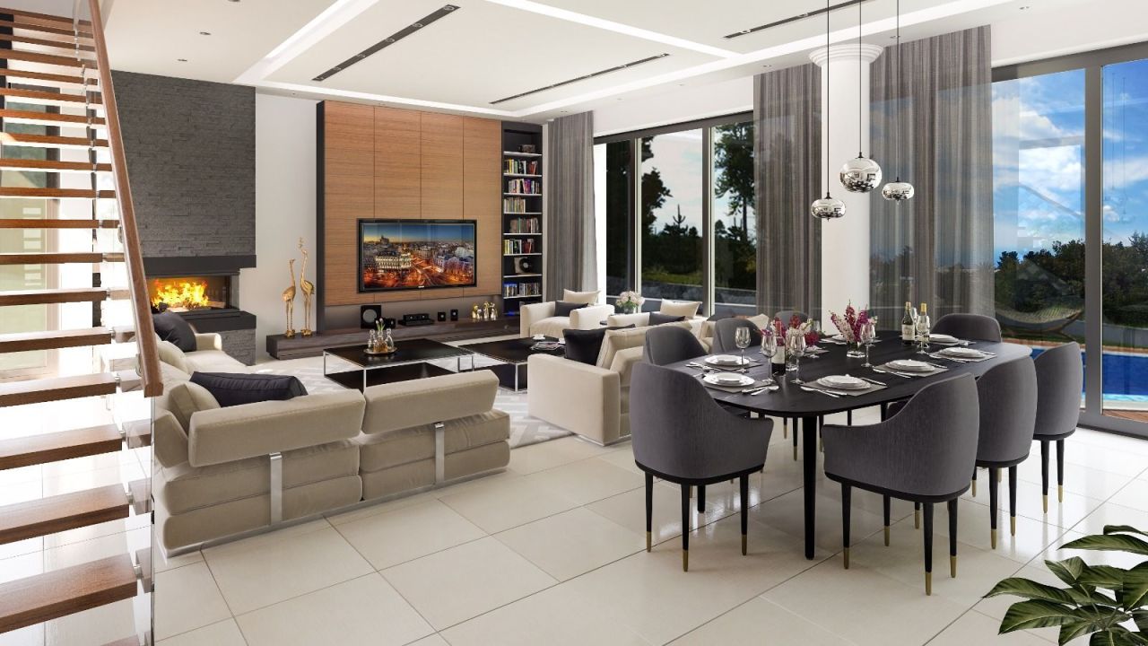 Вилла в Кирении, Кипр, 435 м² - фото 19