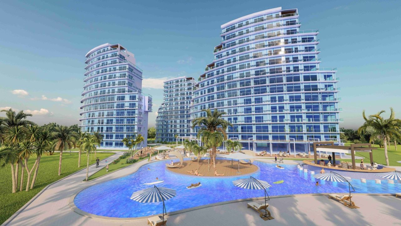 Апартаменты в Фамагусте, Кипр, 48 м² - фото 19