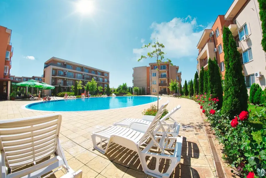 Квартира на Солнечном берегу, Болгария, 38 м² - фото 9