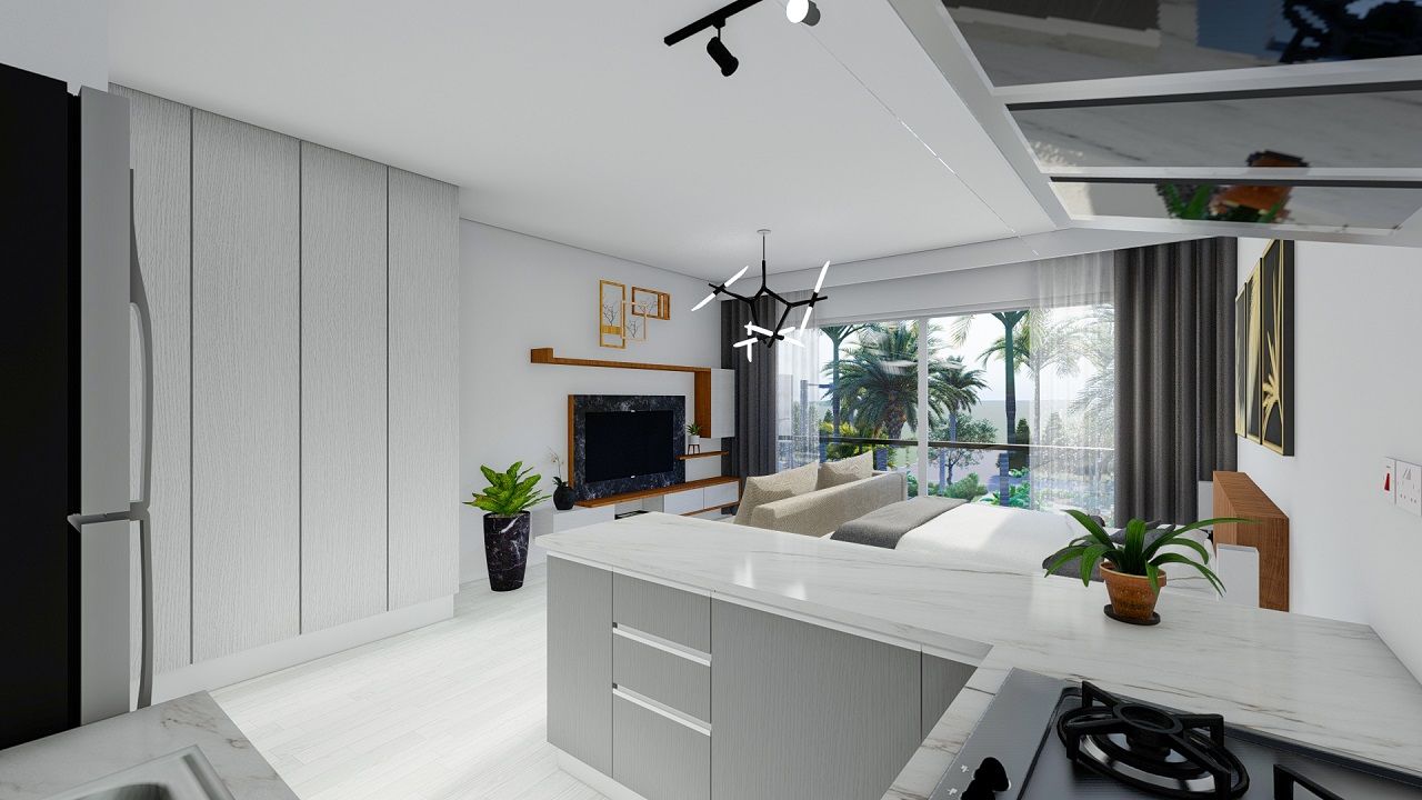 Апартаменты в Фамагусте, Кипр, 38.8 м² - фото 19