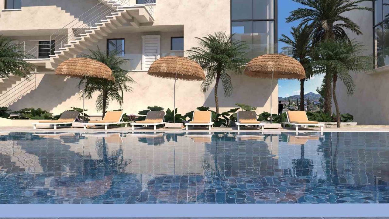 Апартаменты в Кирении, Кипр, 42 м² - фото 19