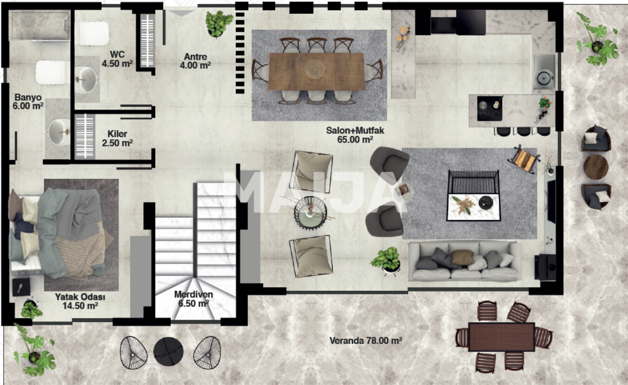 Вилла в Алании, Турция, 337 м² - фото 2