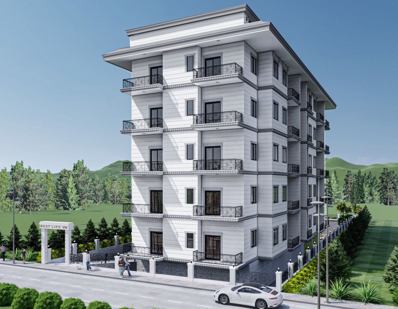 Апартаменты в Алании, Турция, 52 м² - фото 2