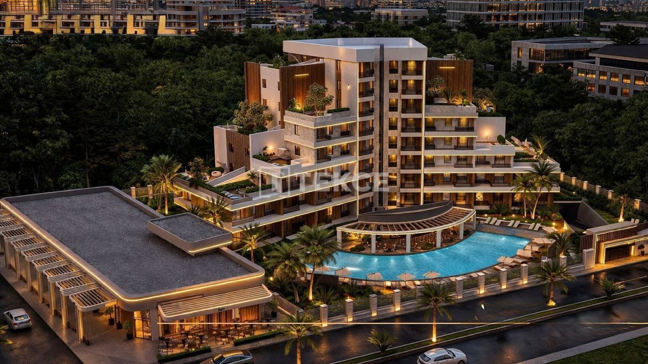 Апартаменты в Анталии, Турция, 58 м² - фото 1