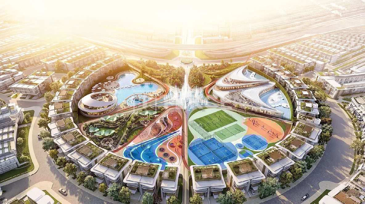 Вилла Академик Сити, ОАЭ, 343 м² - фото 3