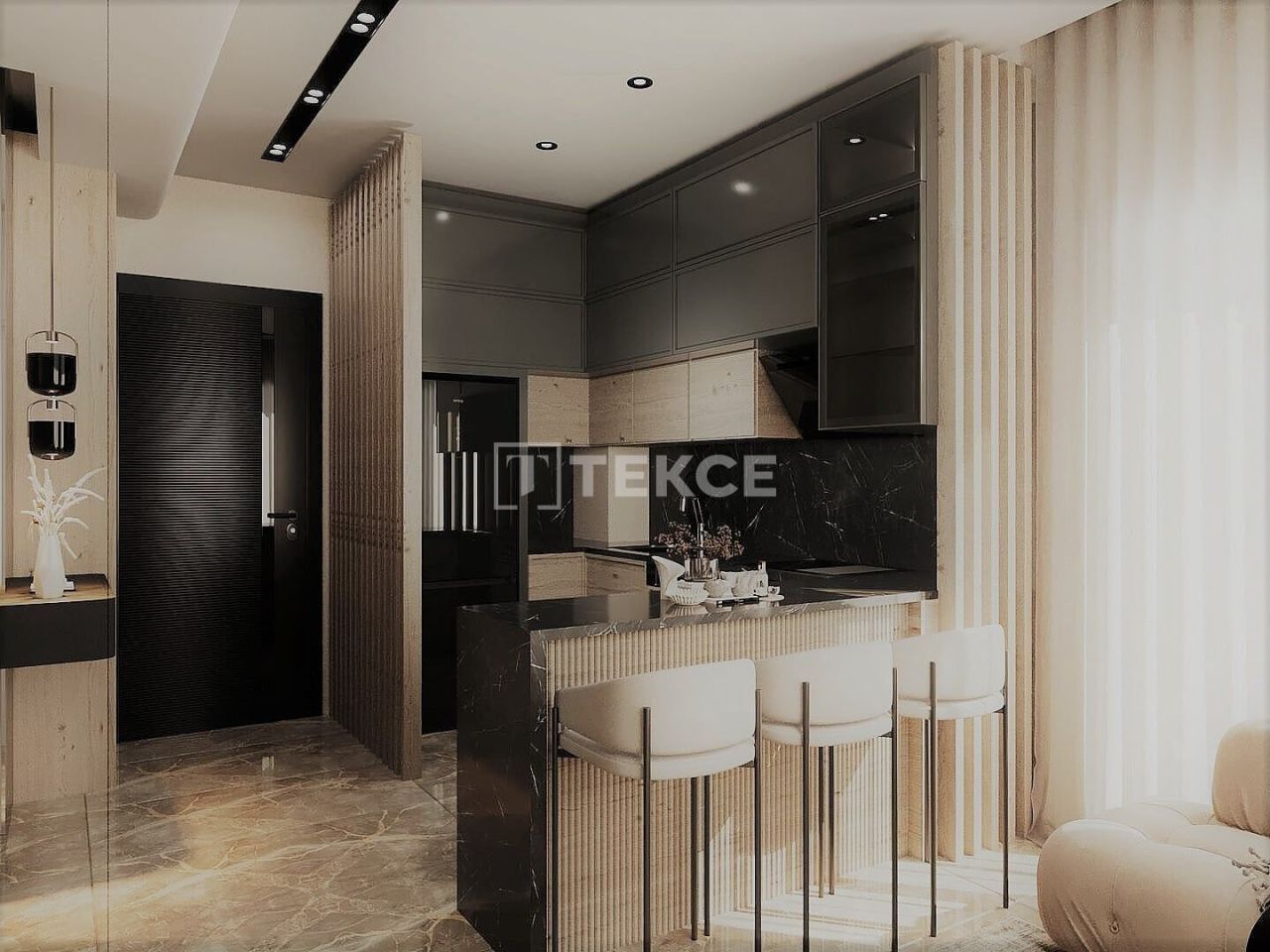 Апартаменты в Анталии, Турция, 58 м² - фото 8