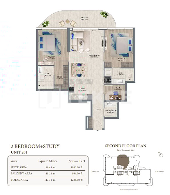 Апартаменты в Дубае, ОАЭ, 236 м² - фото 15