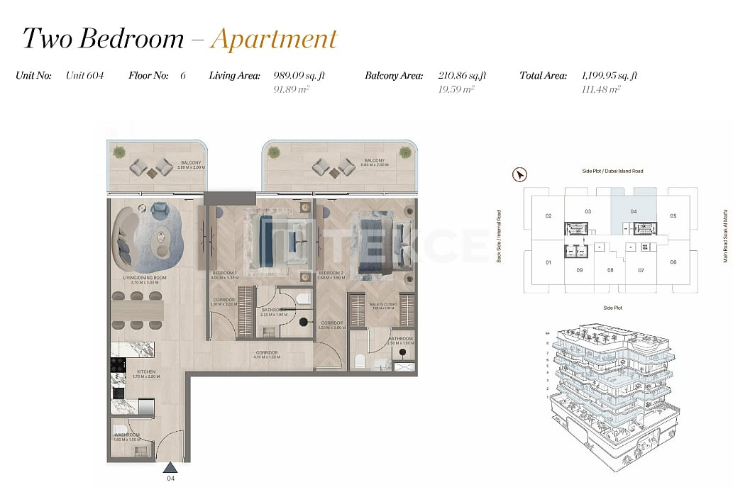 Апартаменты в Дубае, ОАЭ, 175 м² - фото 16