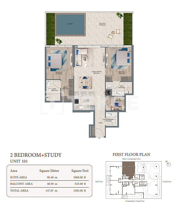 Апартаменты в Дубае, ОАЭ, 236 м² - фото 18