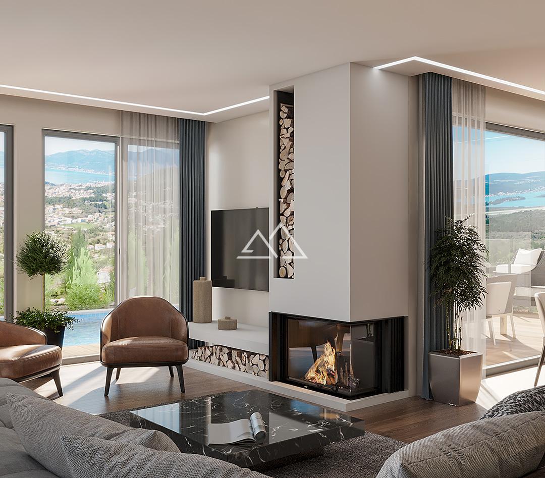 Вилла в Тивате, Черногория, 120 м² - фото 12