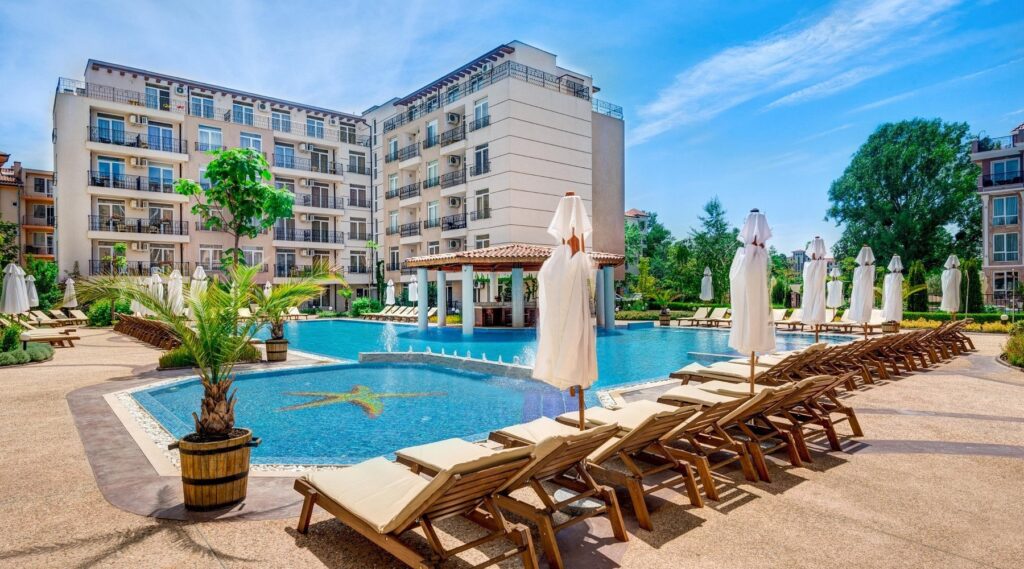 Квартира на Солнечном берегу, Болгария, 46 м² - фото 1