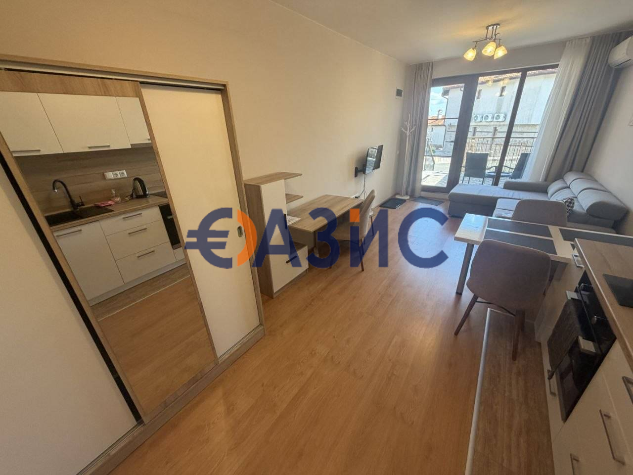 Апартаменты в Ахелое, Болгария, 42.4 м² - фото 2