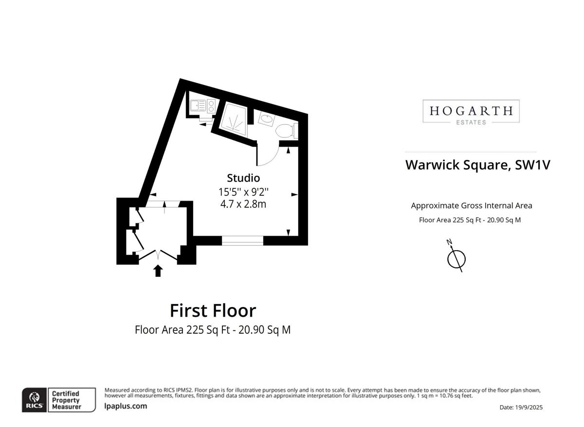 Квартира в Лондоне, Великобритания, 21 м² - фото 12