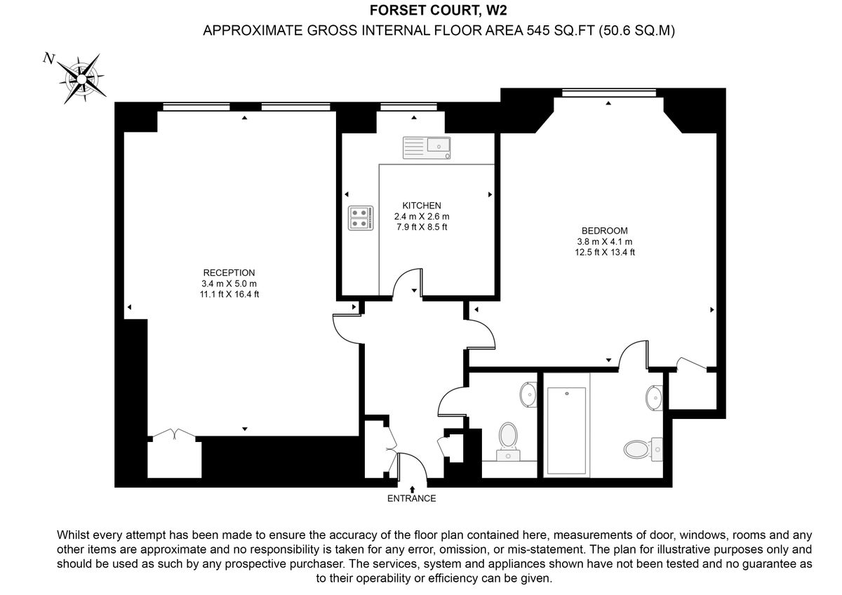 Квартира в Лондоне, Великобритания, 51 м² - фото 15