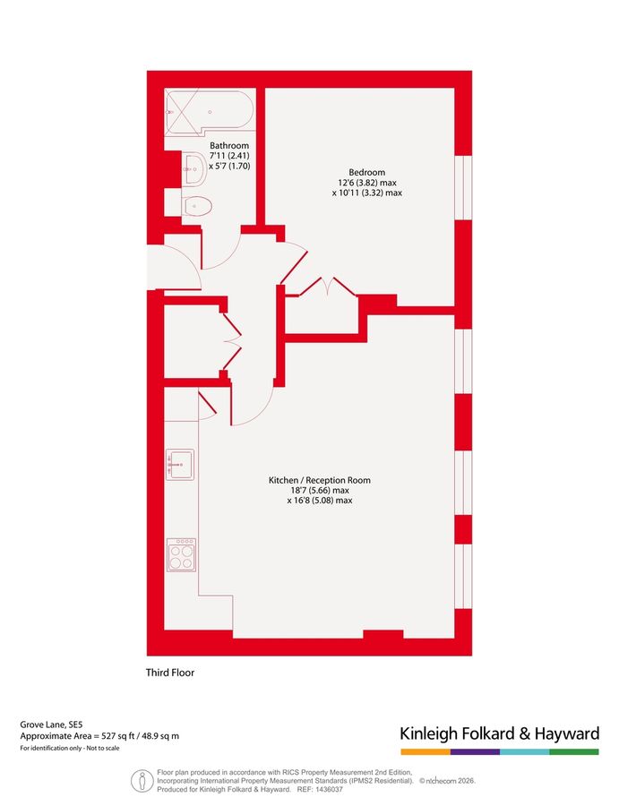 Квартира в Лондоне, Великобритания, 49 м² - фото 18