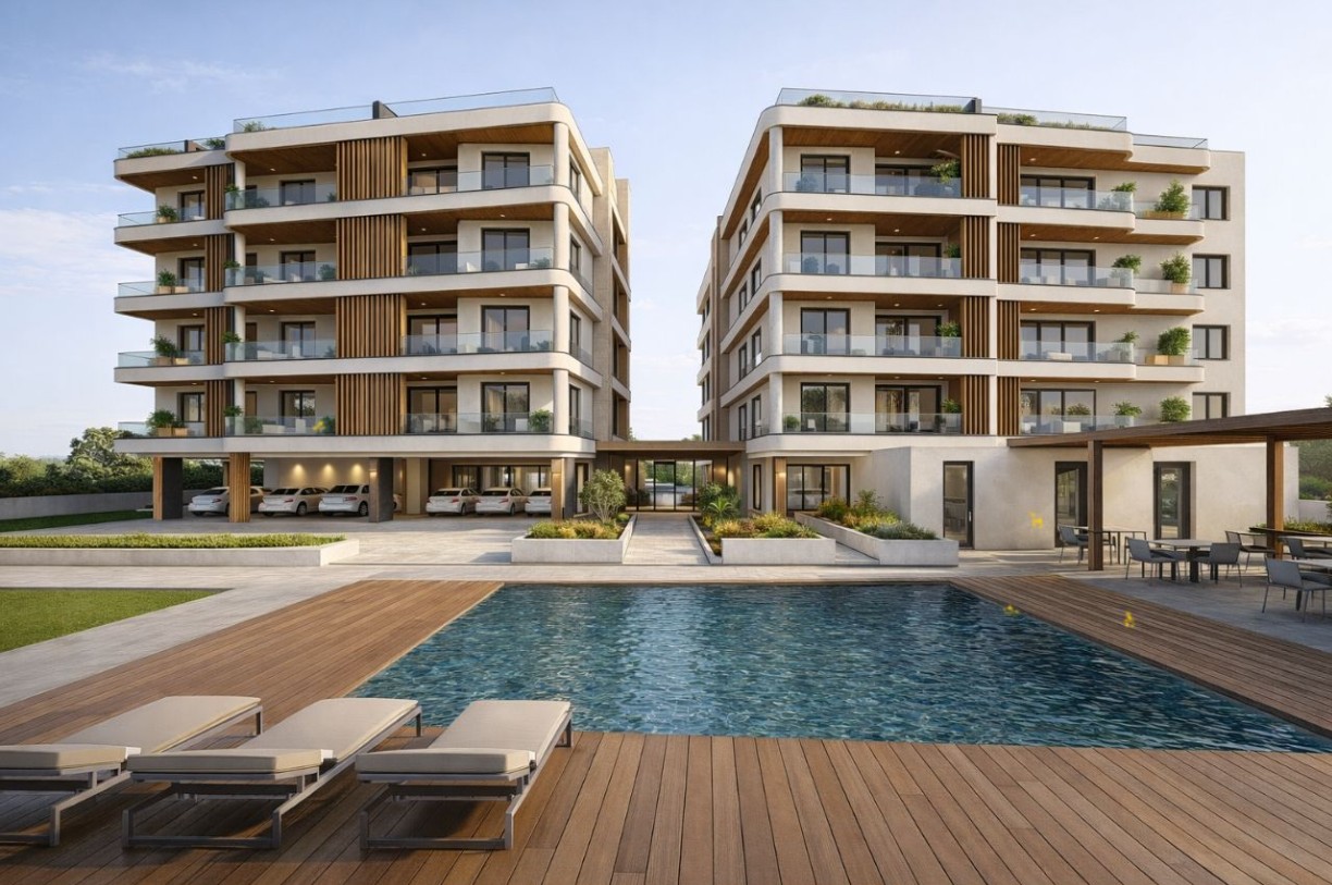 Апартаменты в Ларнаке, Кипр, 79 м² - фото 2