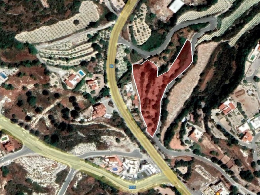 Земля в Пафосе, Кипр, 3 847 м² - фото 6