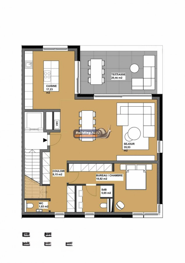 Квартира в Люксембурге, Люксембург, 147 м² - фото 4