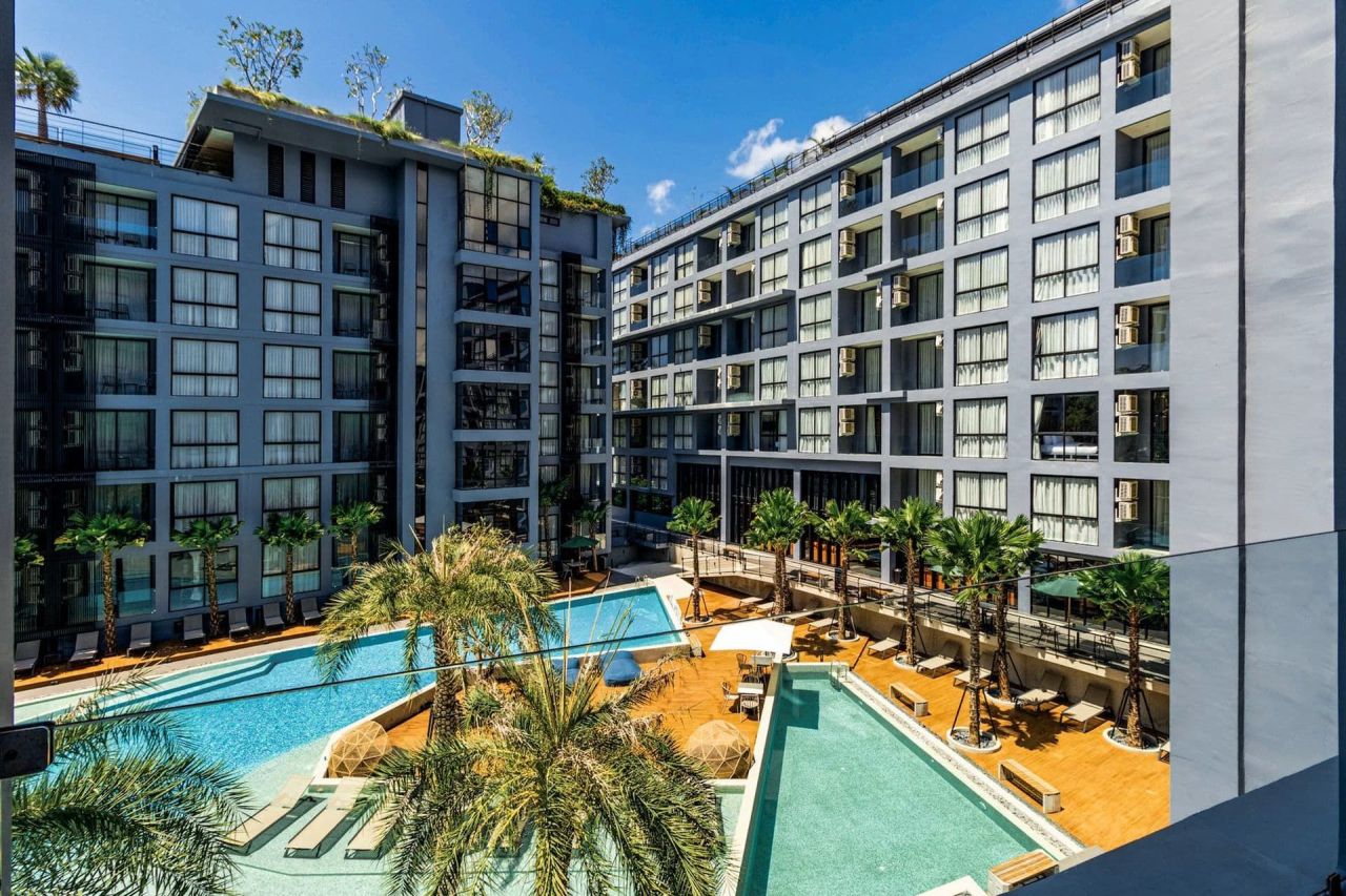 Квартира на пляже Камала, Таиланд, 34 м² - фото 1