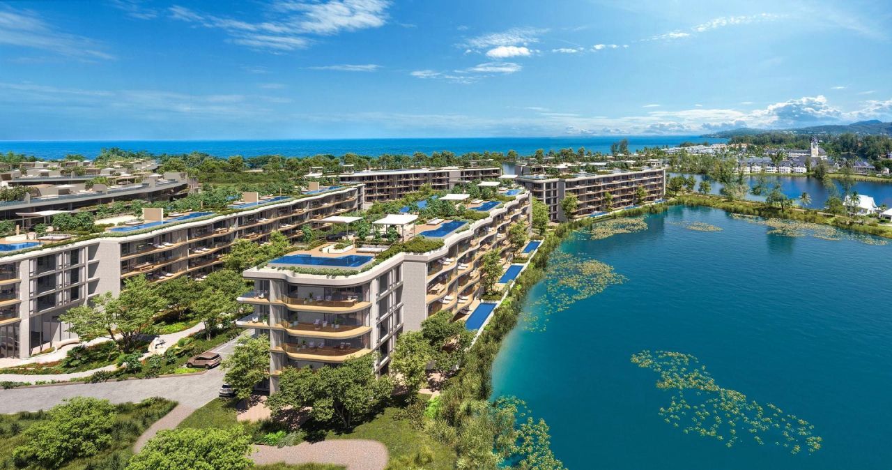 Квартира на пляже Банг Тао, Таиланд, 75 м² - фото 1