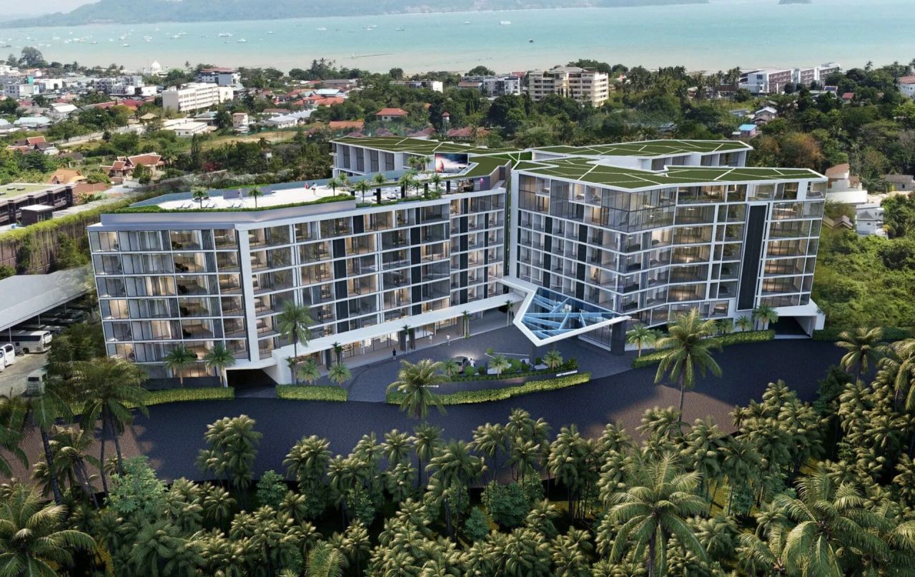 Квартира на пляже Найхарн, Таиланд, 35 м² - фото 1
