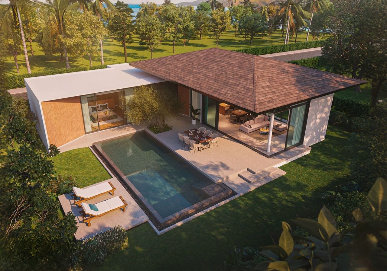 Вилла на пляже Найтон, Таиланд, 320 м² - фото 1