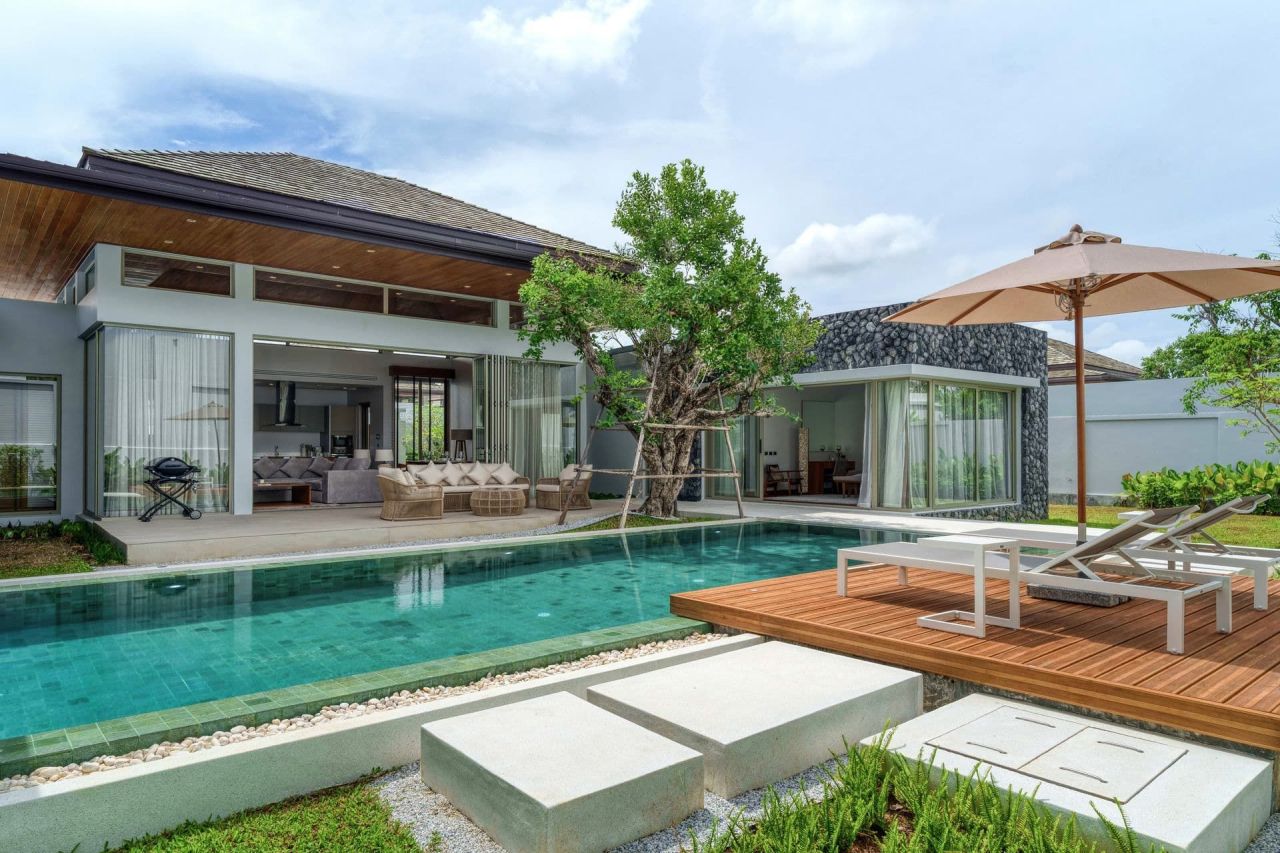 Вилла на пляже Банг Тао, Таиланд, 354 м² - фото 1