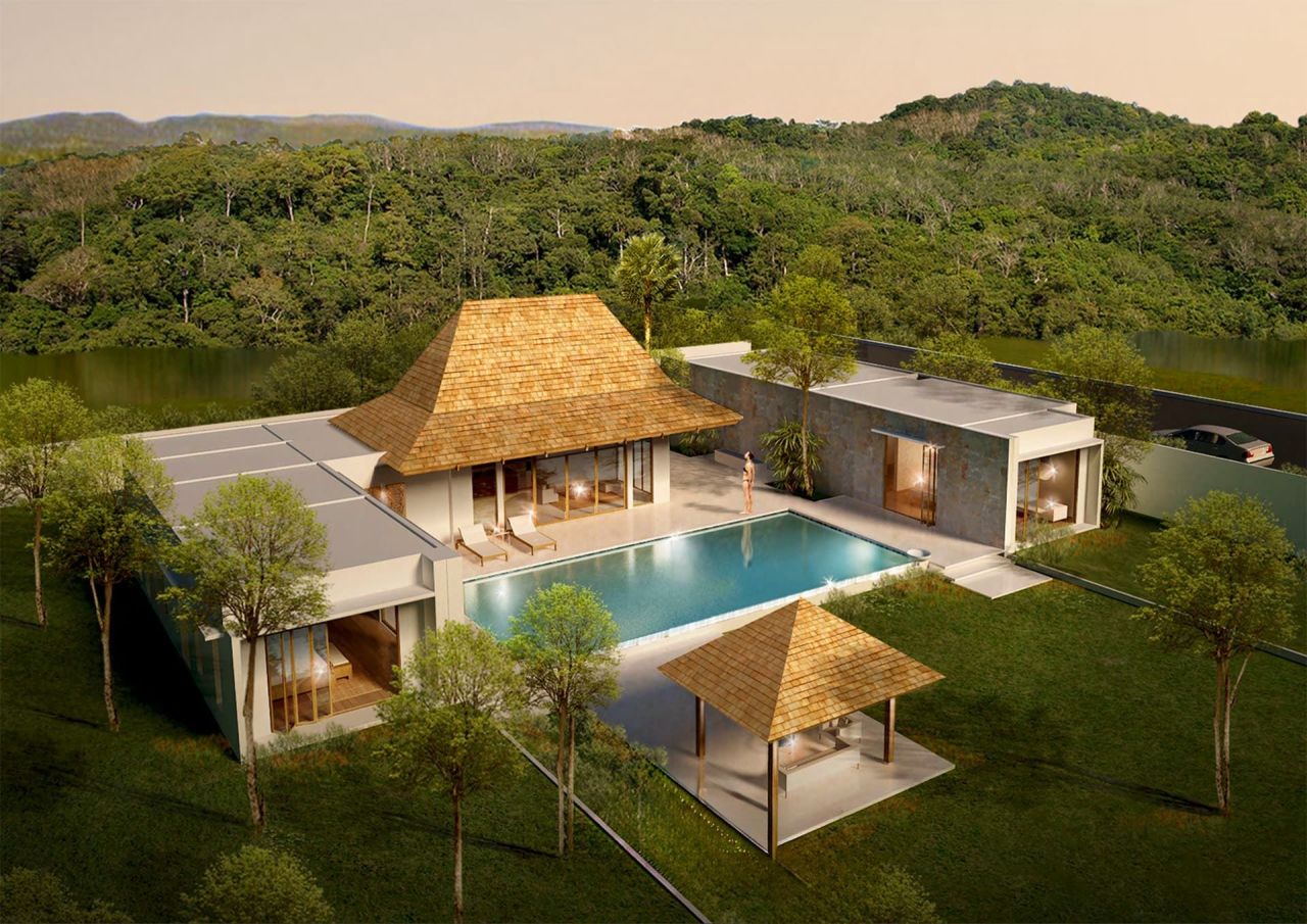 Вилла на пляже Банг Тао, Таиланд, 548 м² - фото 1