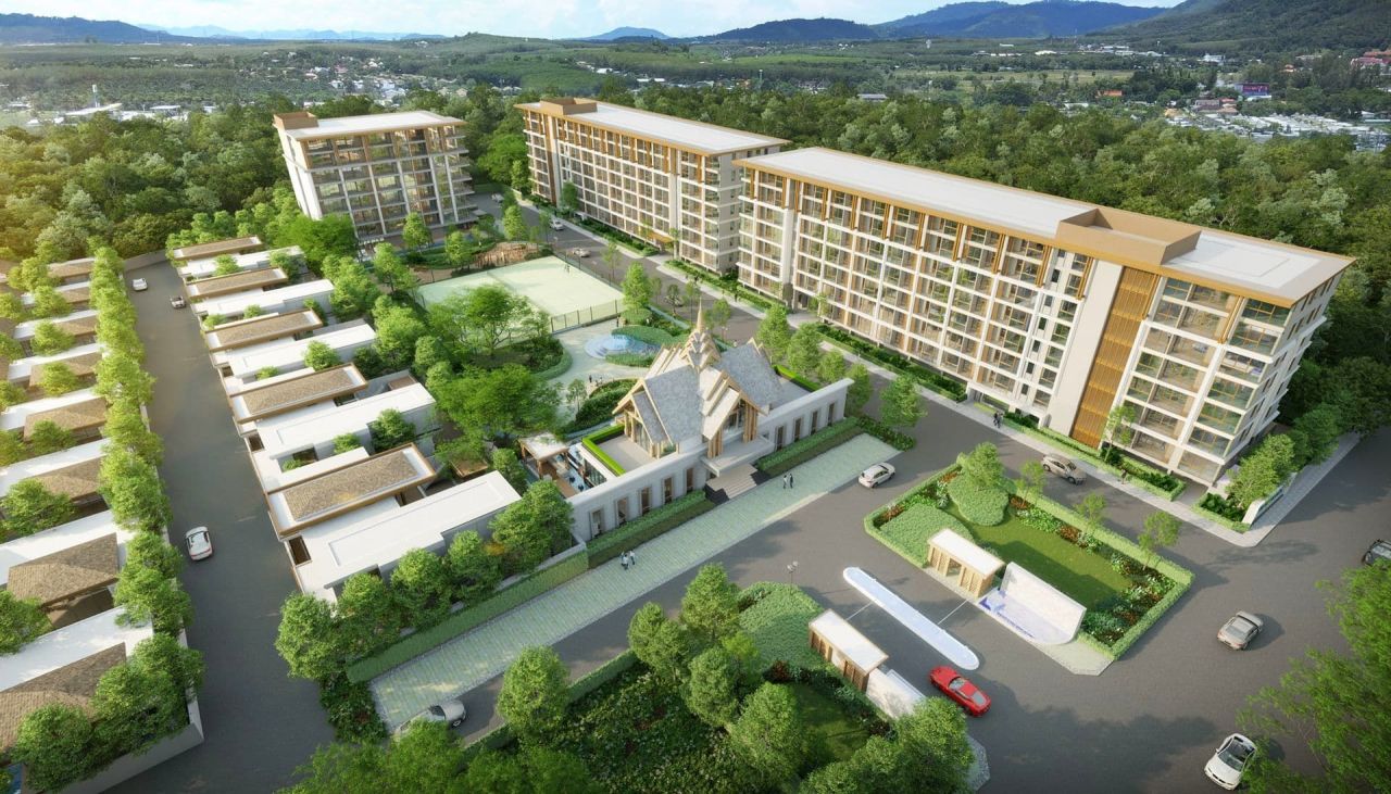 Квартира на пляже Банг Тао, Таиланд, 36 м² - фото 1