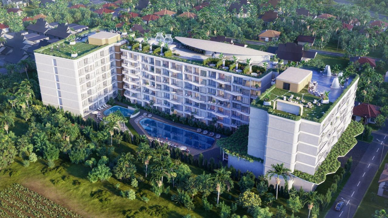 Квартира на пляже Найхарн, Таиланд, 36 м² - фото 1