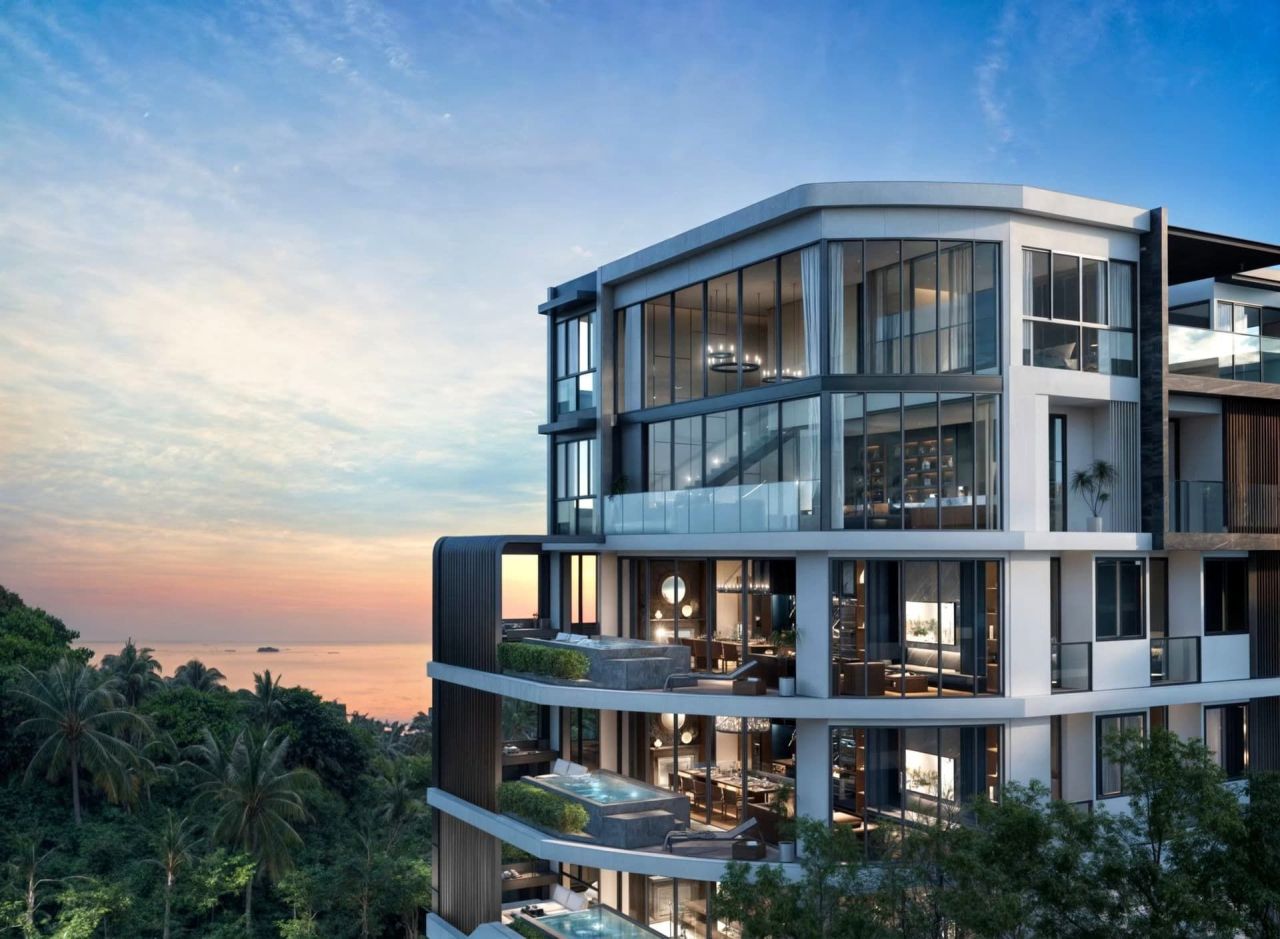 Квартира на пляже Сурин Бич, Таиланд, 81 м² - фото 2
