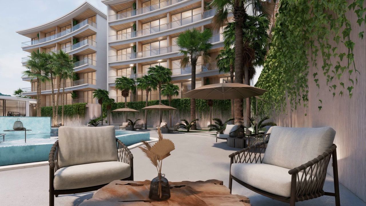 Квартира на пляже Банг Тао, Таиланд, 37 м² - фото 7