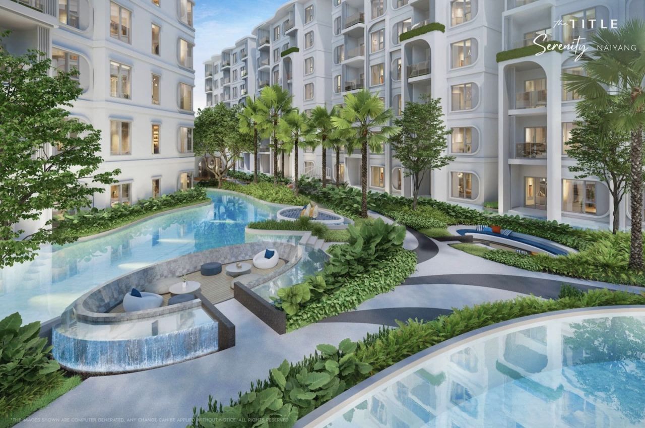 Квартира на пляже Най Янг, Таиланд, 26 м² - фото 8