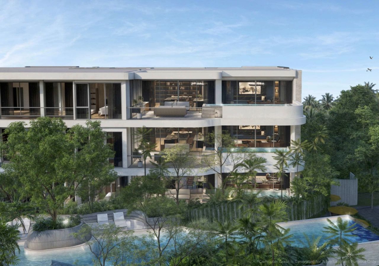 Квартира на пляже Сурин Бич, Таиланд, 81 м² - фото 8