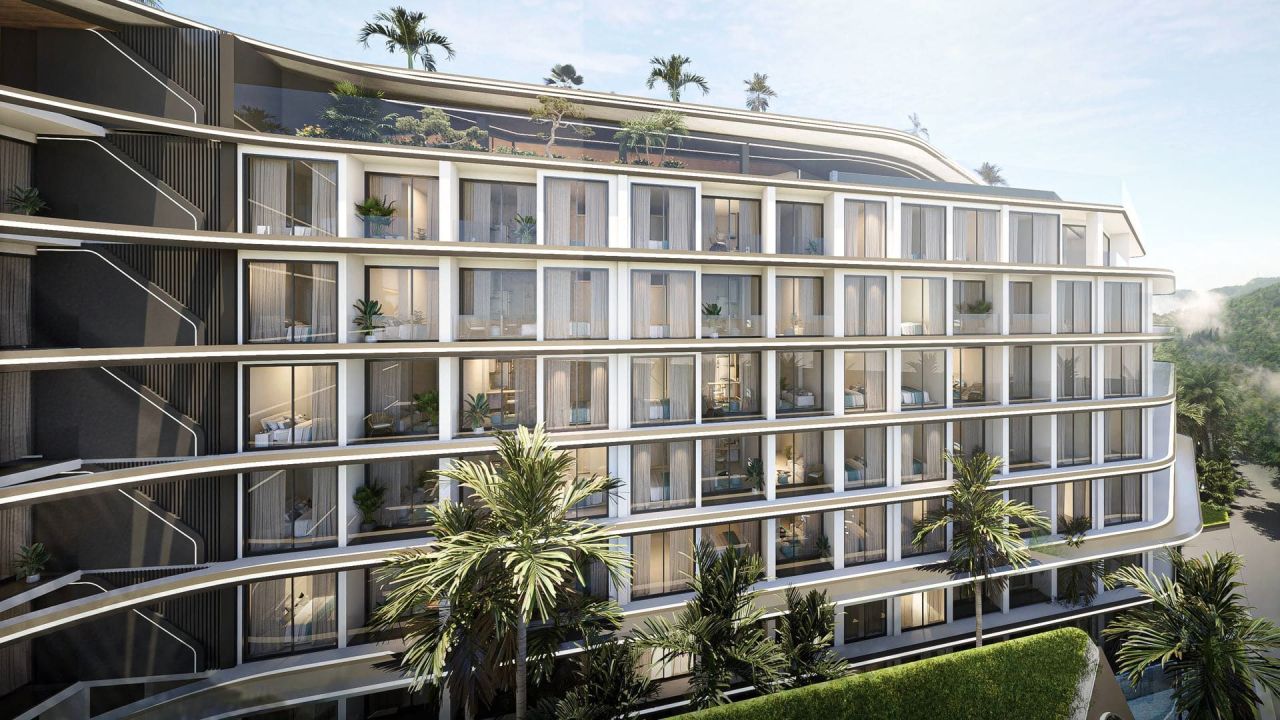 Квартира на пляже Найхарн, Таиланд, 27 м² - фото 9