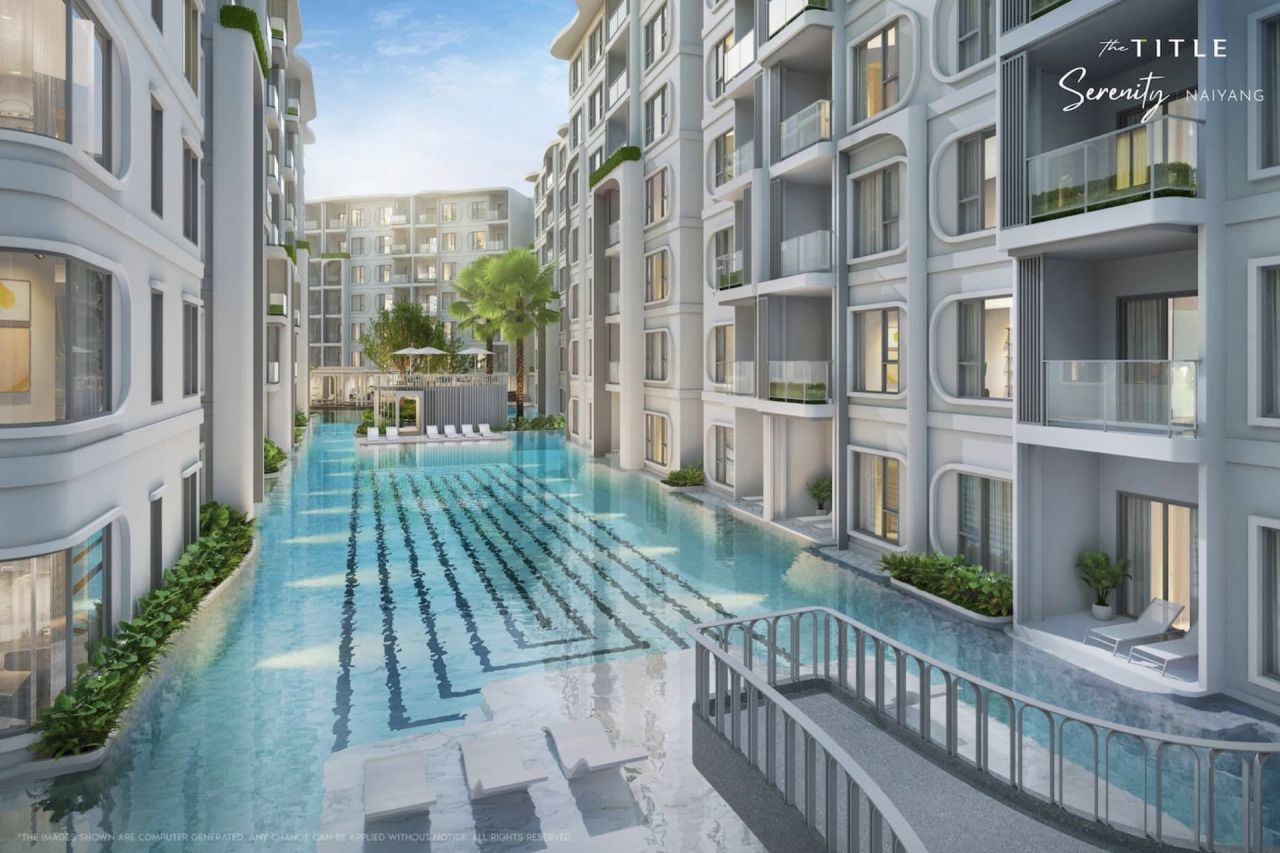 Квартира на пляже Най Янг, Таиланд, 26 м² - фото 10