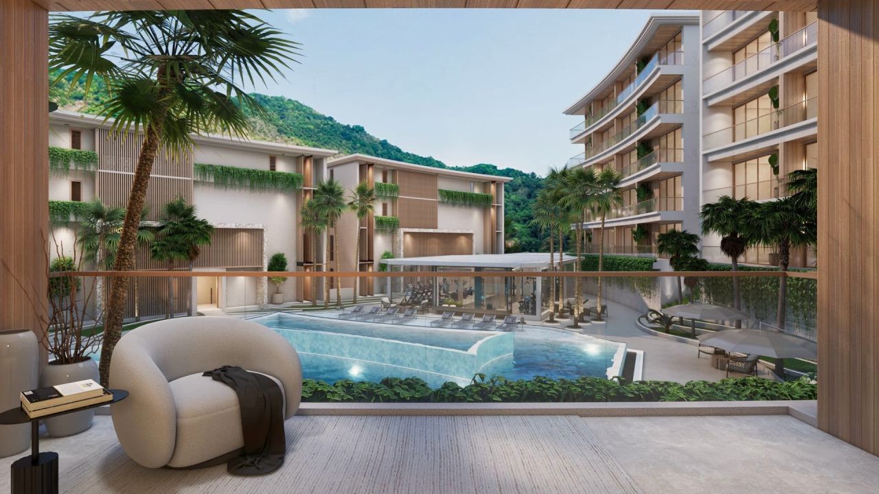 Квартира на пляже Банг Тао, Таиланд, 37 м² - фото 11