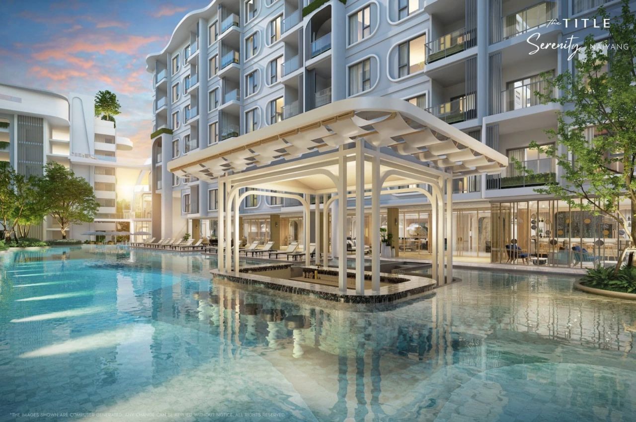 Квартира на пляже Най Янг, Таиланд, 26 м² - фото 11