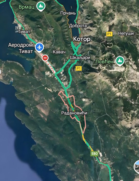 Земля в Радановичах, Черногория, 1 366 м² - фото 4