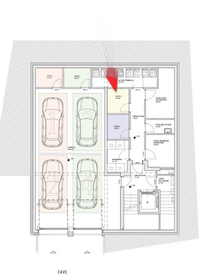 Квартира в Люксембурге, Люксембург, 78 м² - фото 4