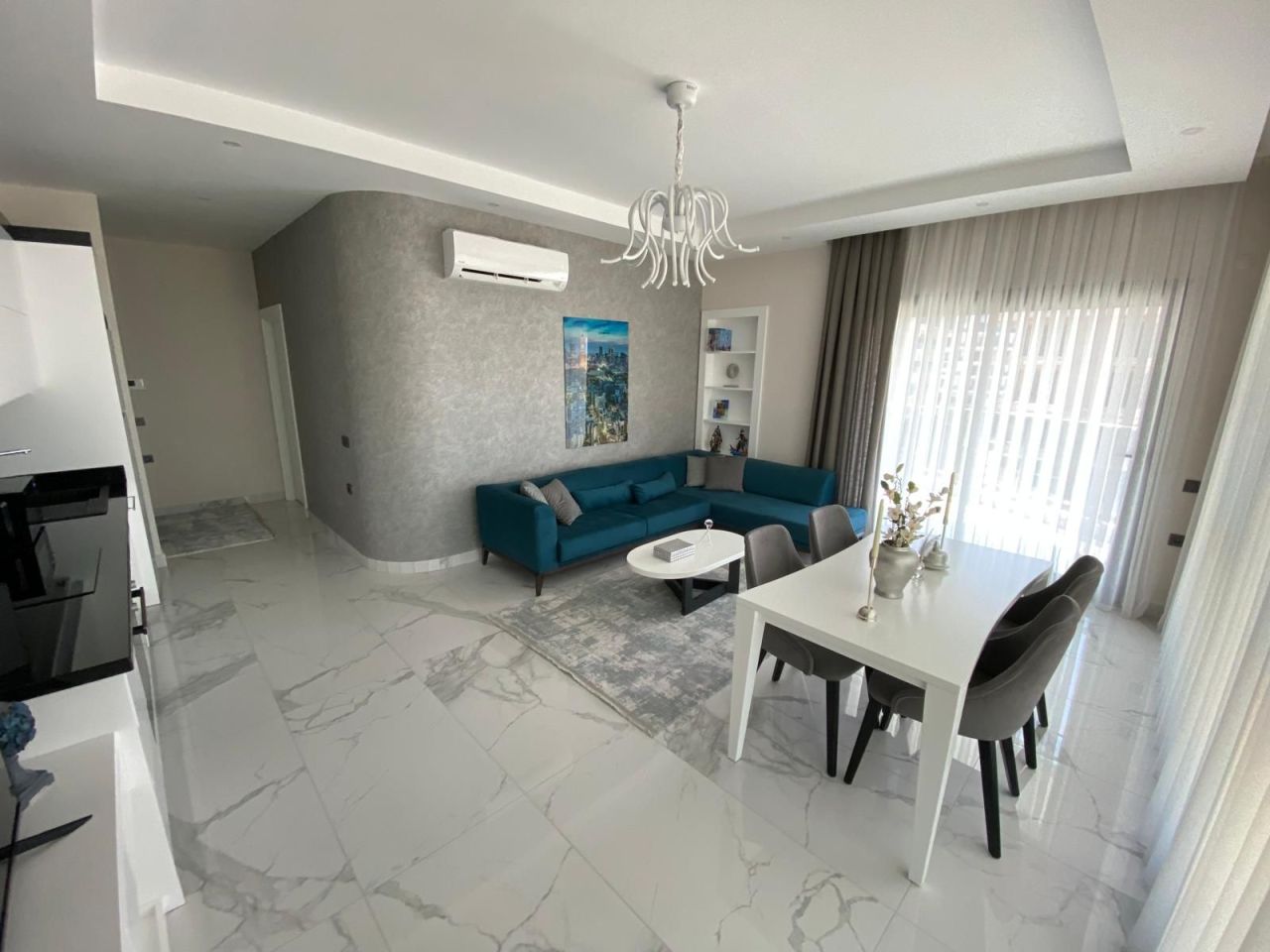 Апартаменты в Алании, Турция, 100 м² - фото 10