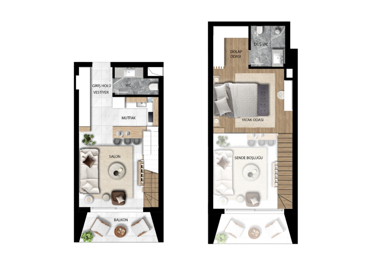 Квартира в Богази, Кипр, 35 м² - фото 12