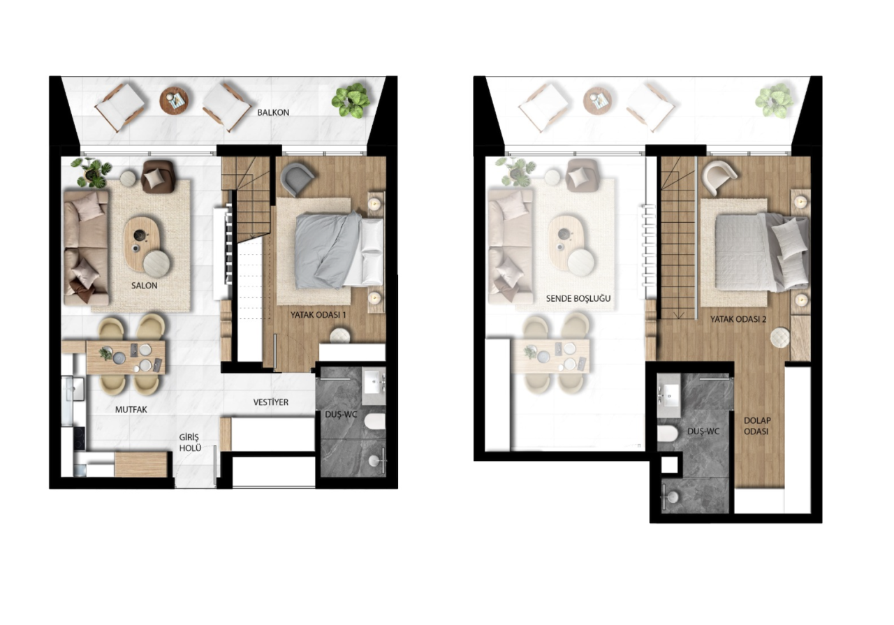 Квартира в Богази, Кипр, 35 м² - фото 15